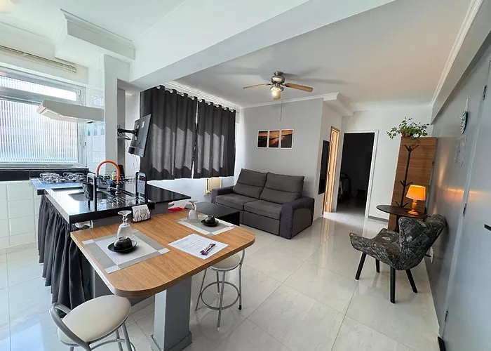 Apartamento Aconchegante Praia Do Tombo Guarujá